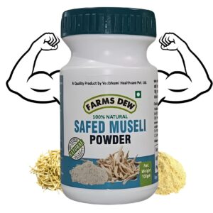 Farmsdew Safed Musli Powder for Strength and Stamina - 100gram