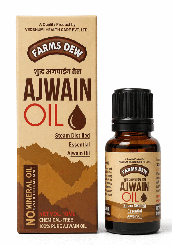 Ajwain Oil | 100% Pure Steam Distilled Essential Ajwain Oil