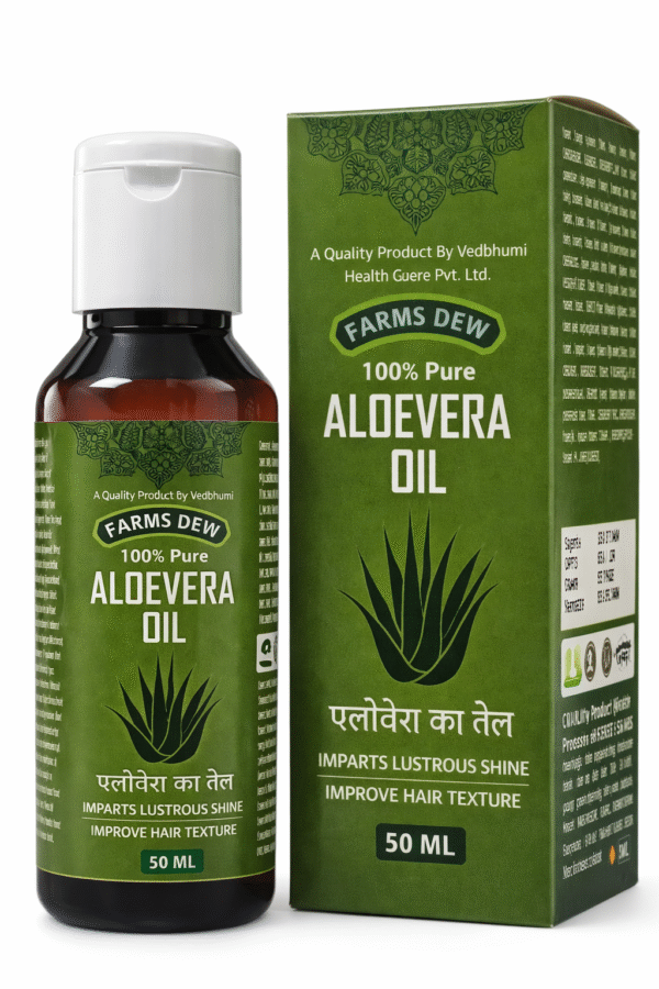 Aloe Vera Oil | 100% Pure Aloe Vera Hair & Skin Oil. Buy 100% Pure Aloe Vera Oil for healthy hair and skin care.
