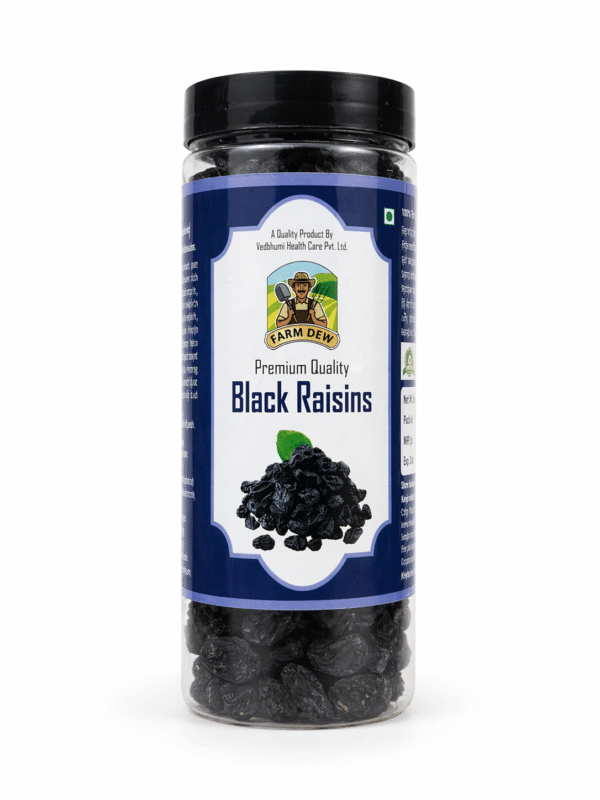 Black Raisins | Premium Quality Natural Black Kishmish. Perfect for healthy snacking, desserts, and daily wellness routines.