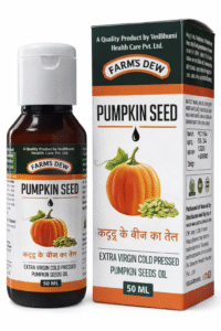 Farm's Dew Extra Virgin Cold Pressed Pumpkin Seed Oil - 100% Pure & Natural (500ml)