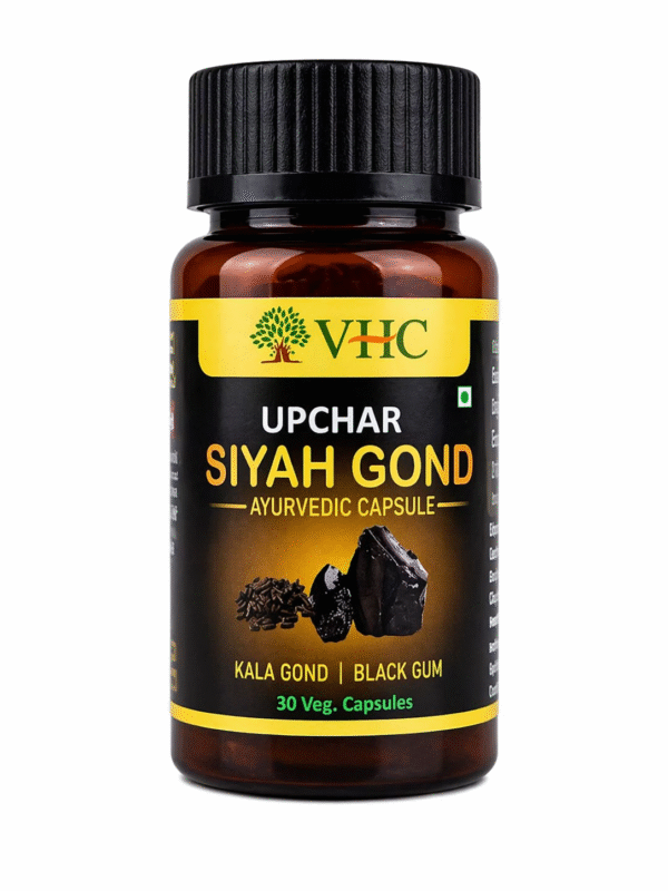 VHC Upchar Siyah Gond Ayurvedic Capsules | Natural Wellness Supplement