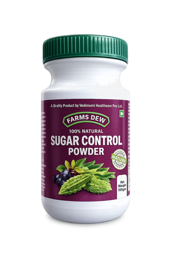 Farms Dew Sugar Control Powder | Natural Ayurvedic Herbal Wellness Supplement